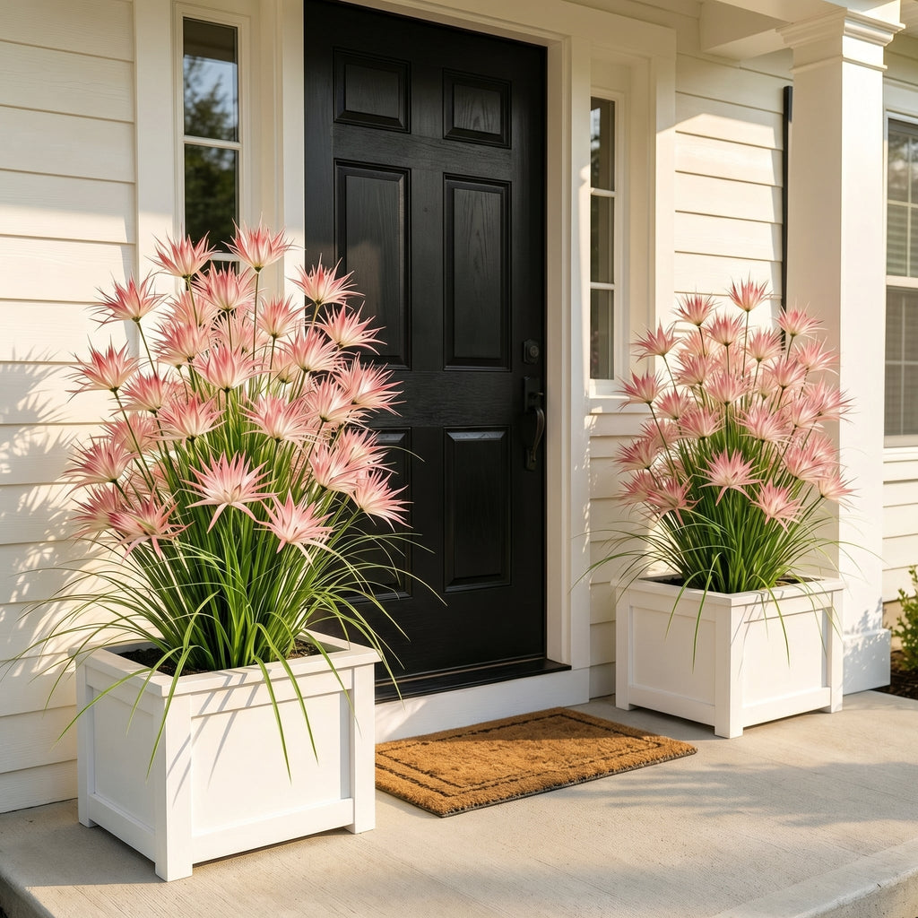 Sunny Bloom Faux Blush Meadow Grass - 5 Bundles