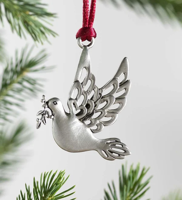 🎅BUY MORE SAVE MORE🎁Solid Pewter Christmas Tree Ornament