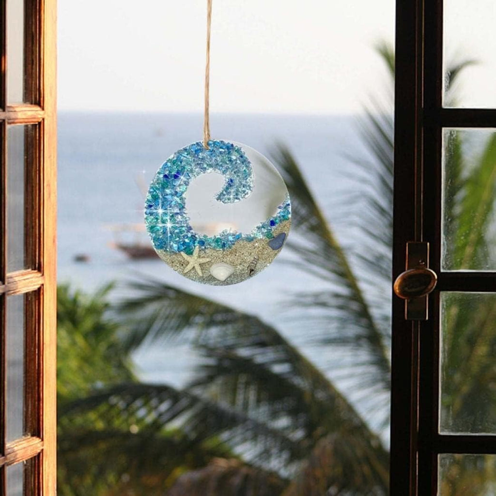 Christmas Tree Beach Ornament