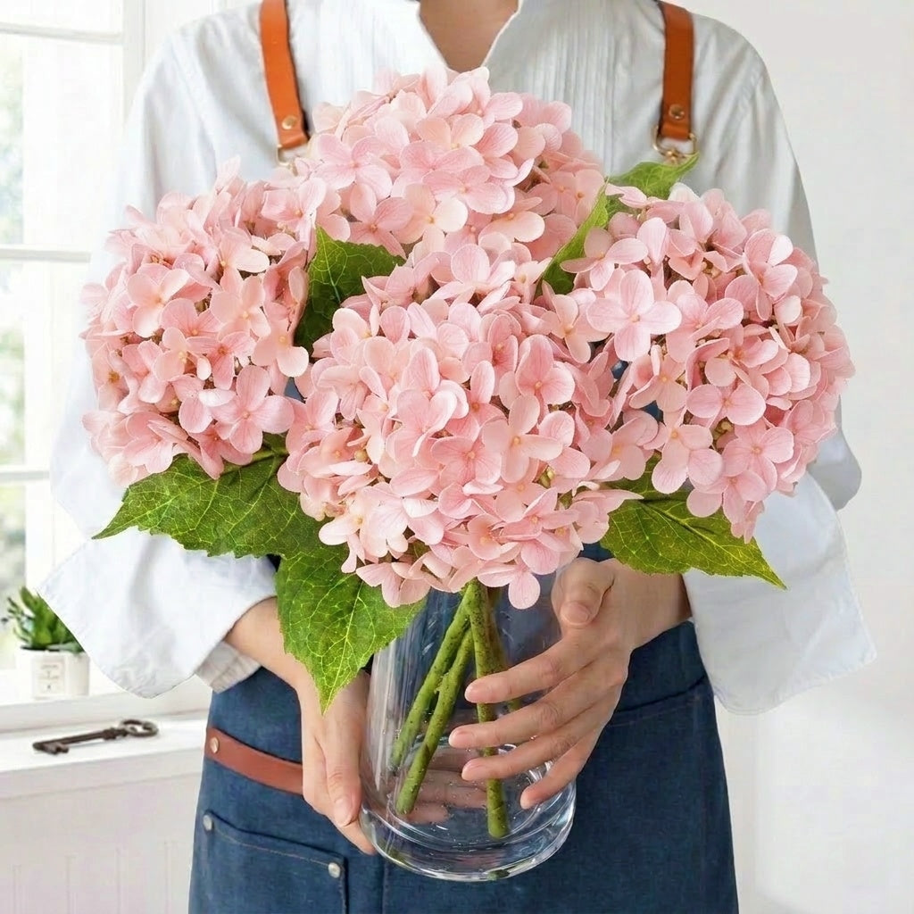 UV Resistant Hydrangea Stem for Indoor and Outdoor Decor