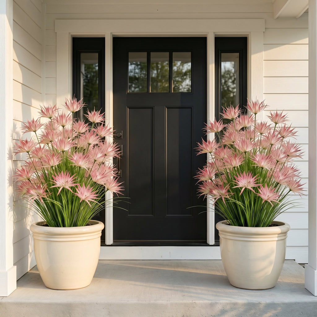 Sunny Bloom Faux Blush Meadow Grass - 5 Bundles