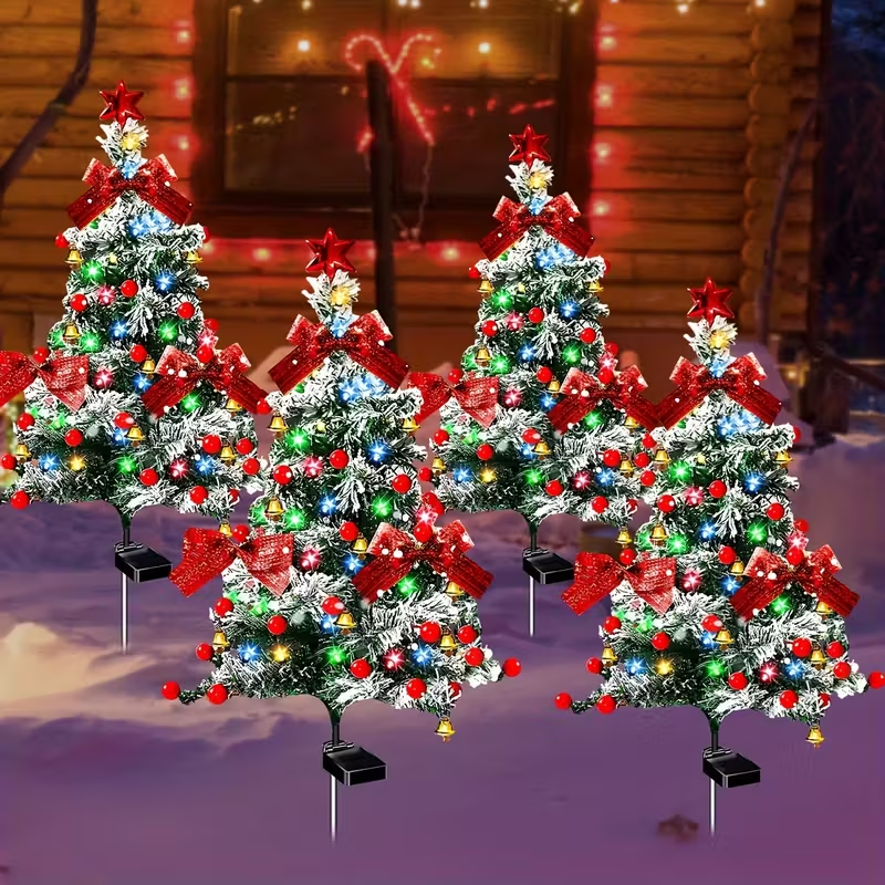 🎄Solar Christmas Tree Lights ✨