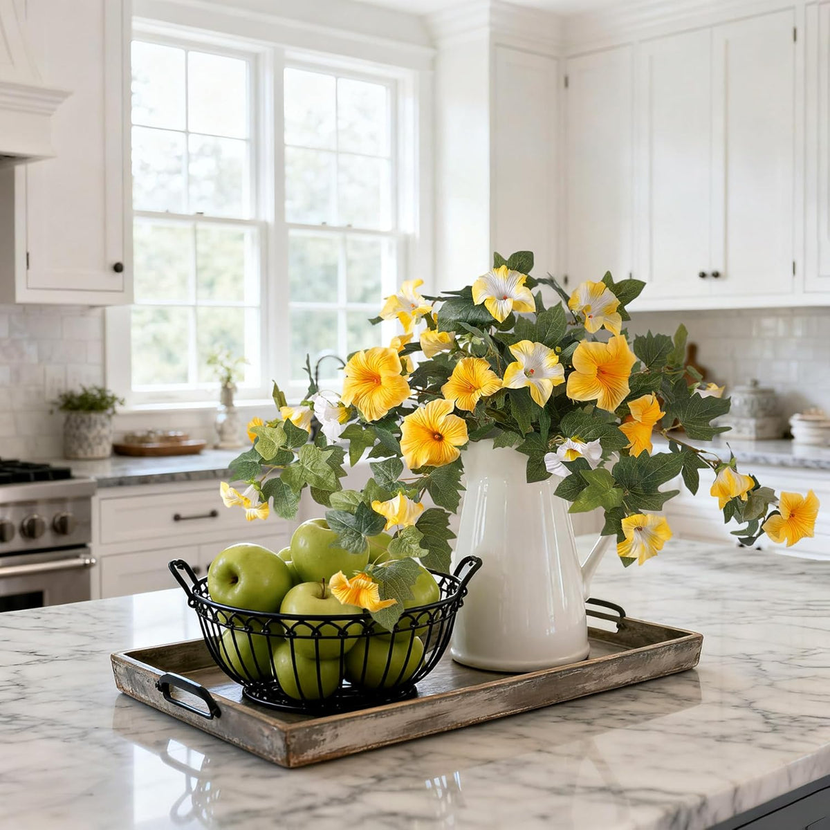 Spring Bloom Artificial Petunia Arrangement