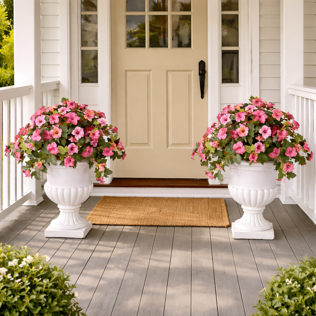 Spring Bloom Artificial Petunia Arrangement