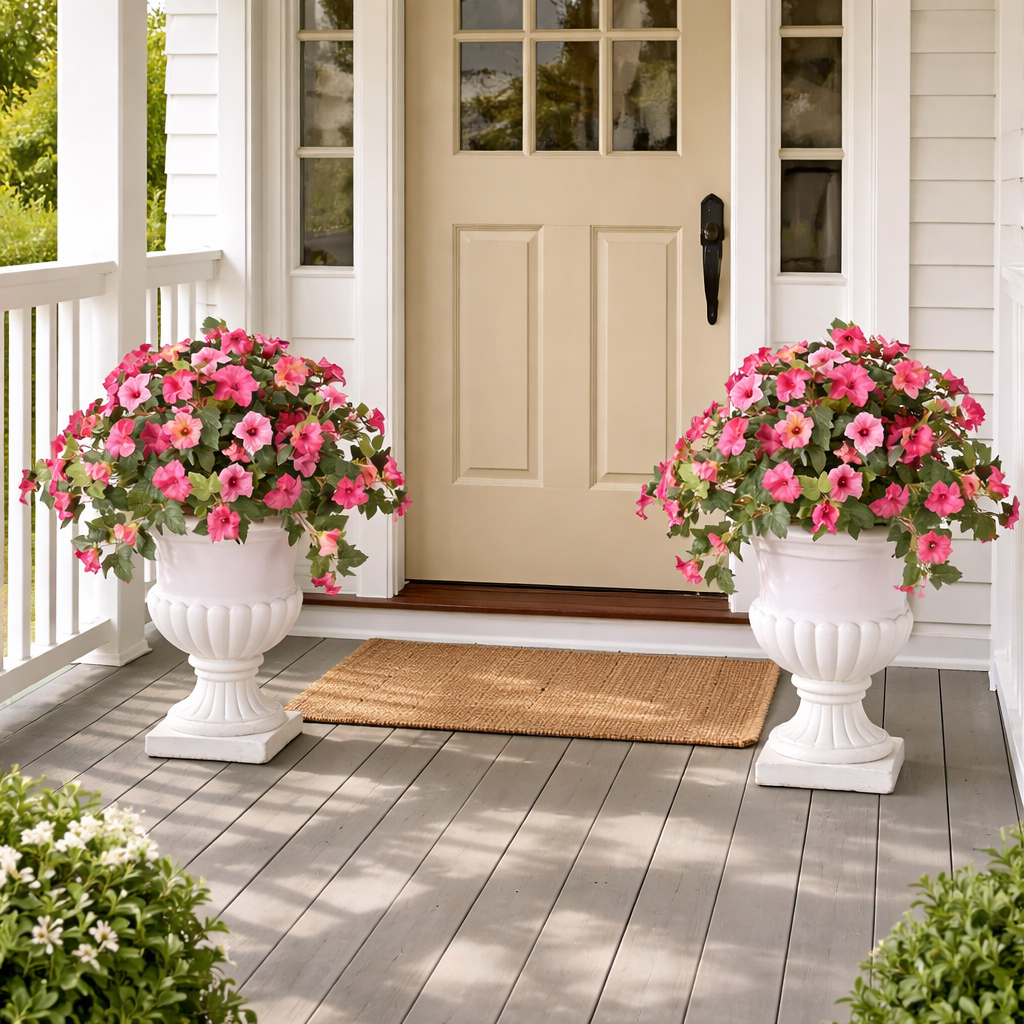 Spring Bloom Artificial Petunia Arrangement