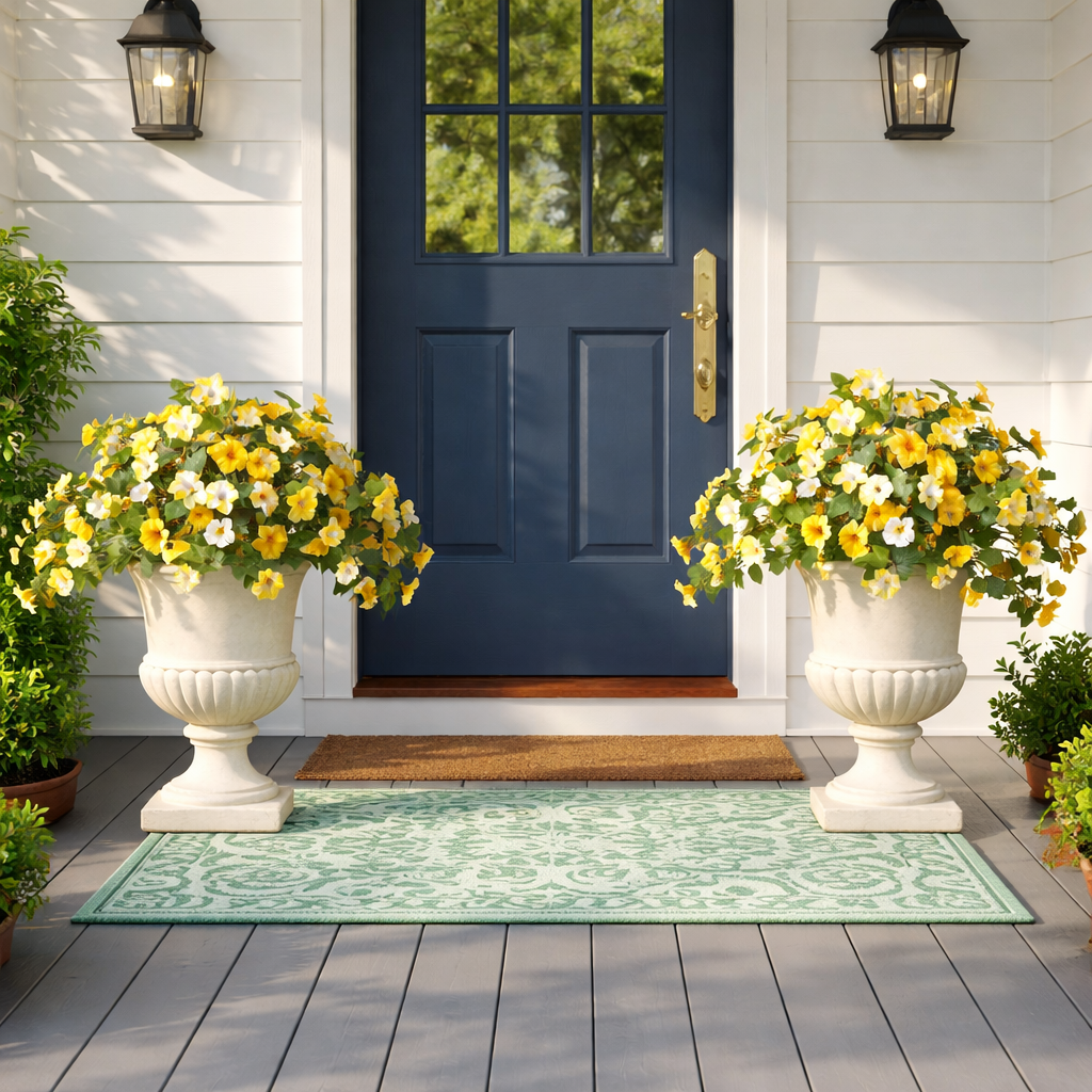 Spring Bloom Artificial Petunia Arrangement