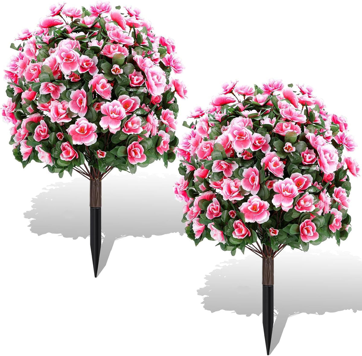 Artificial Pink Azalea Flower Ball for Garden & Porch