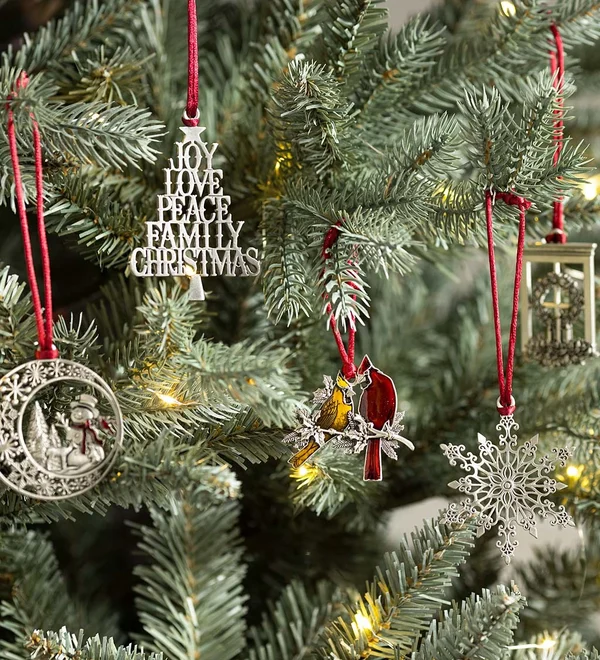 🎅BUY MORE SAVE MORE🎁Solid Pewter Christmas Tree Ornament