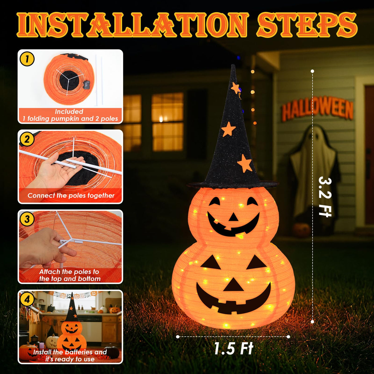 🎃Halloween Collapsible Pumpkin Decorations