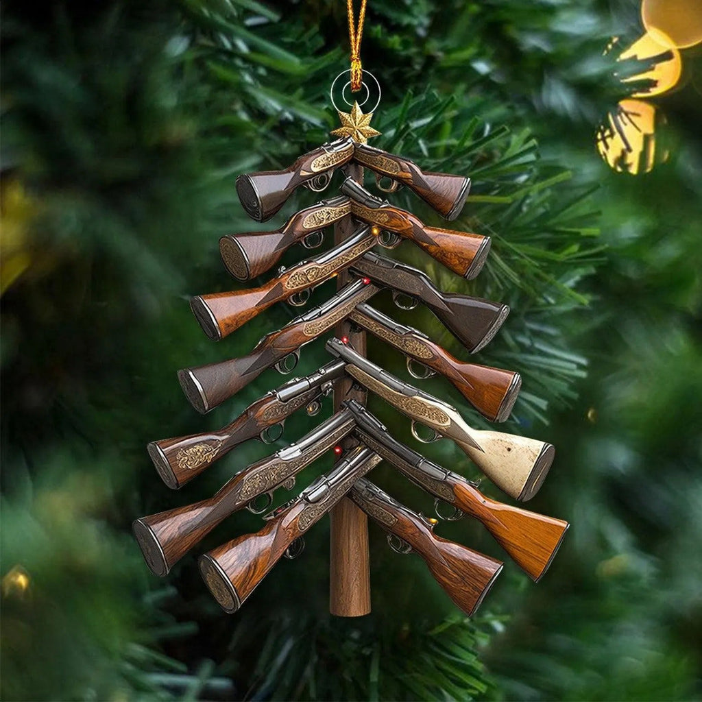 Hunting Christmas Ornament