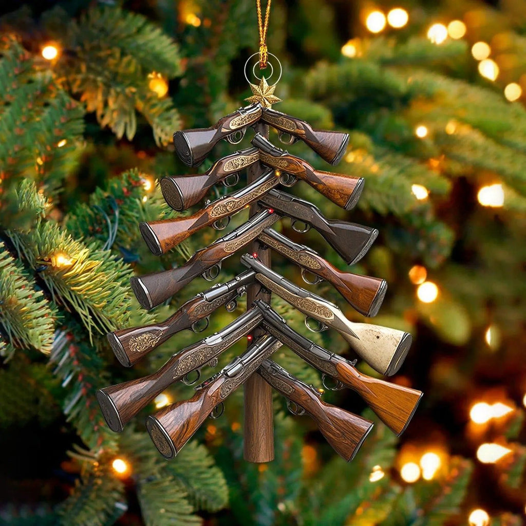 Hunting Christmas Ornament