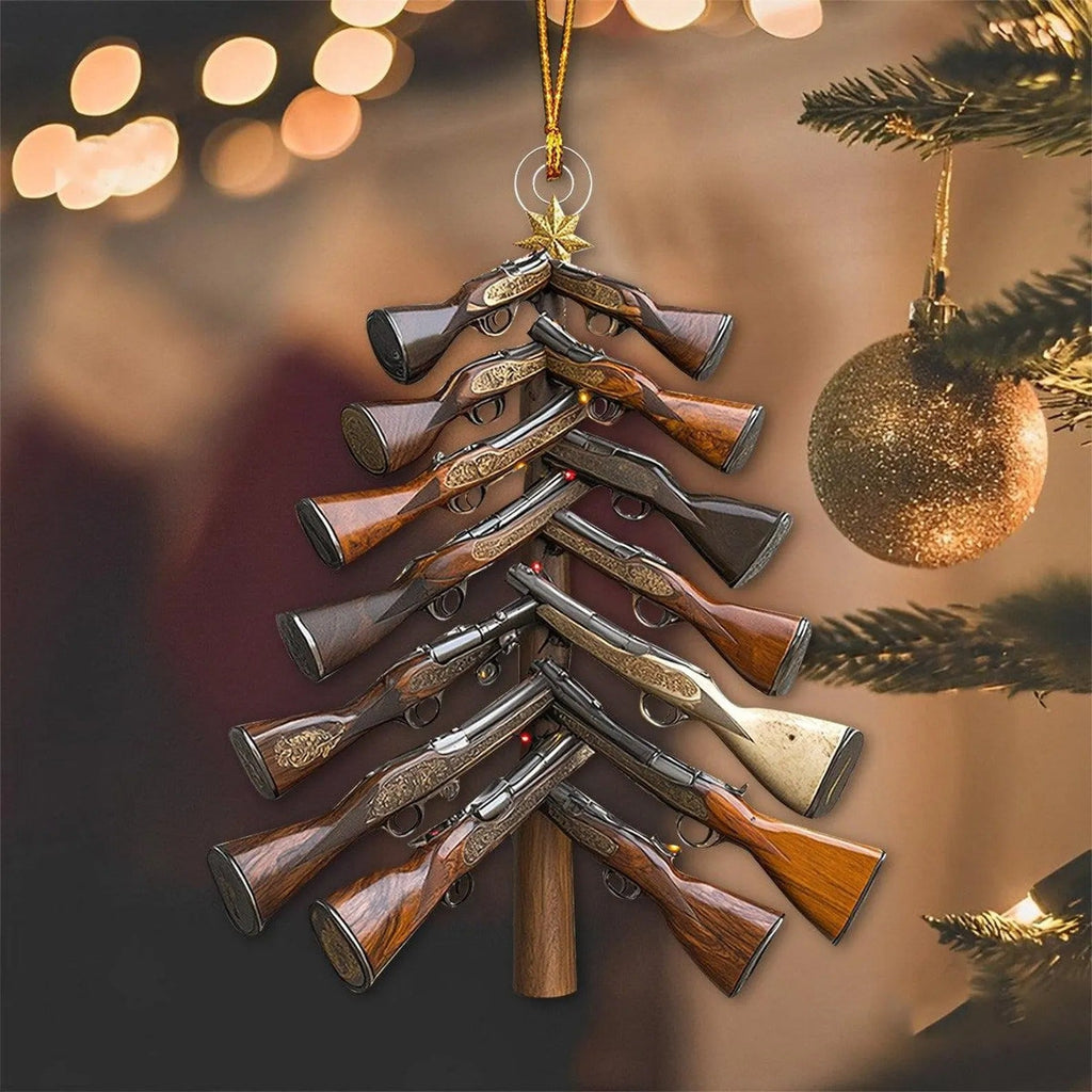 Hunting Christmas Ornament