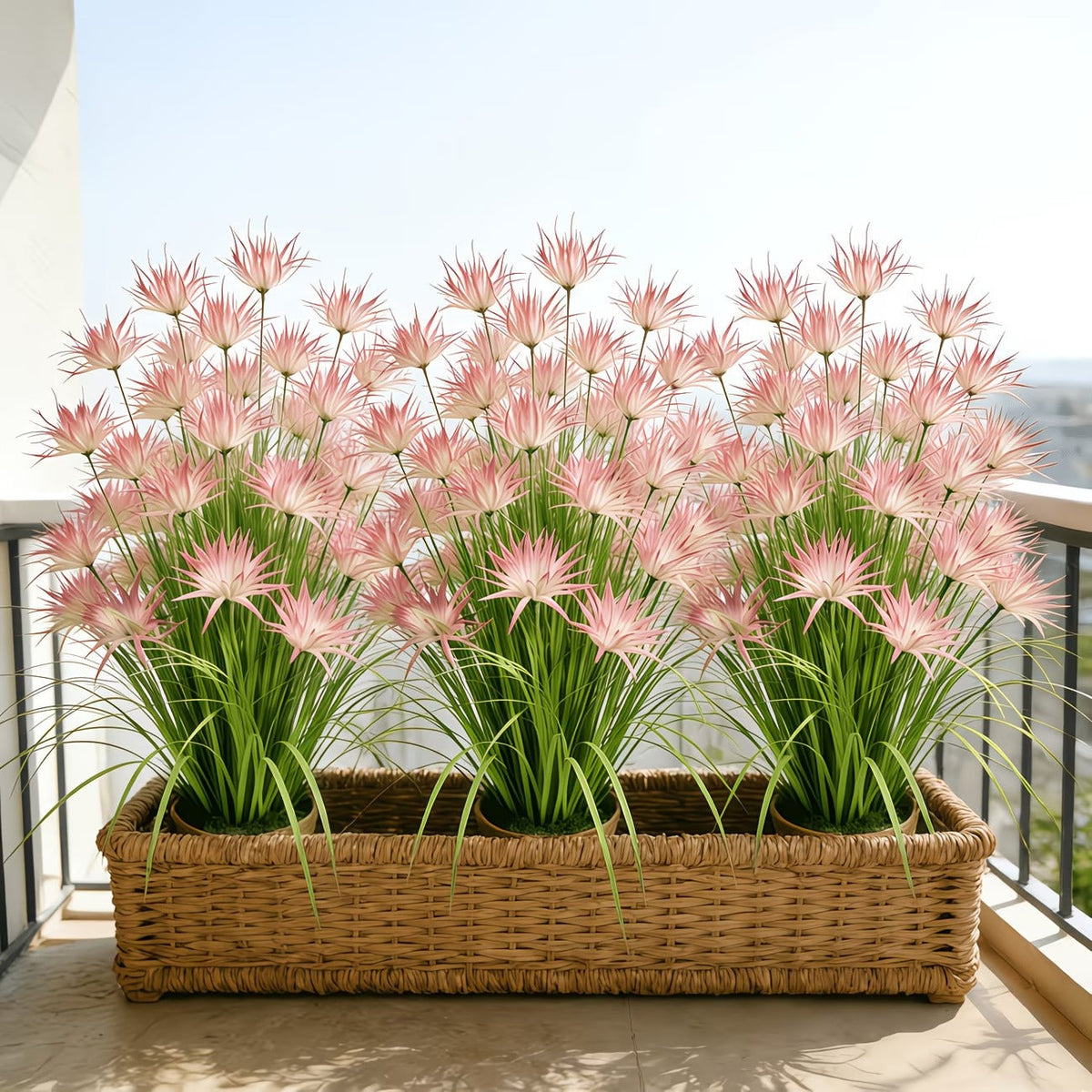Sunny Bloom Faux Blush Meadow Grass - 5 Bundles