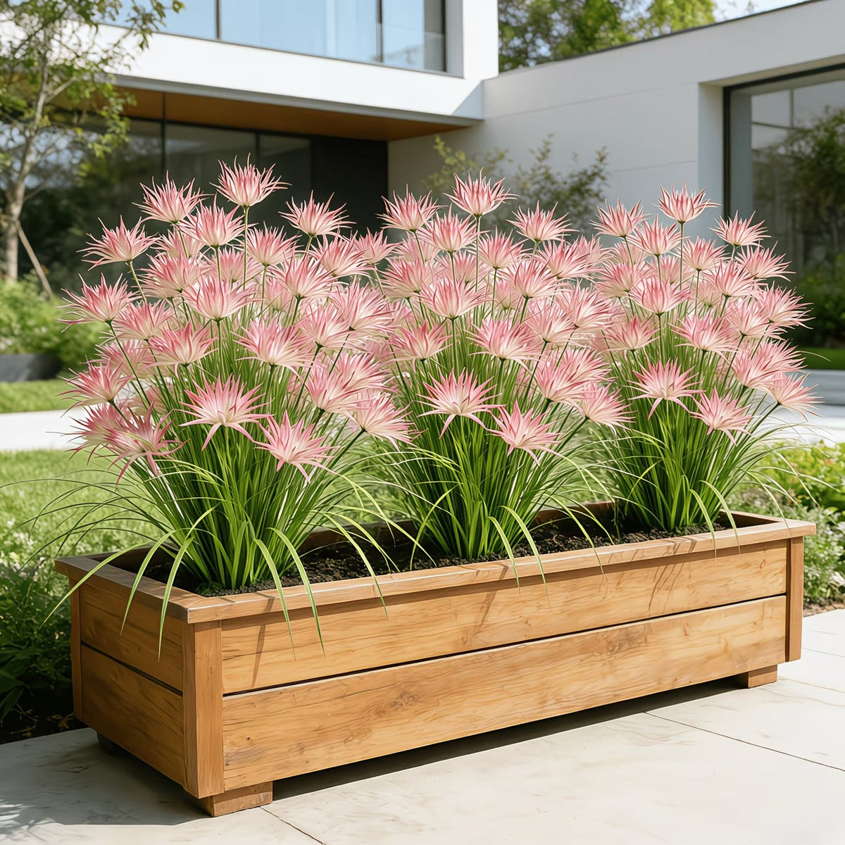 Sunny Bloom Faux Blush Meadow Grass - 5 Bundles