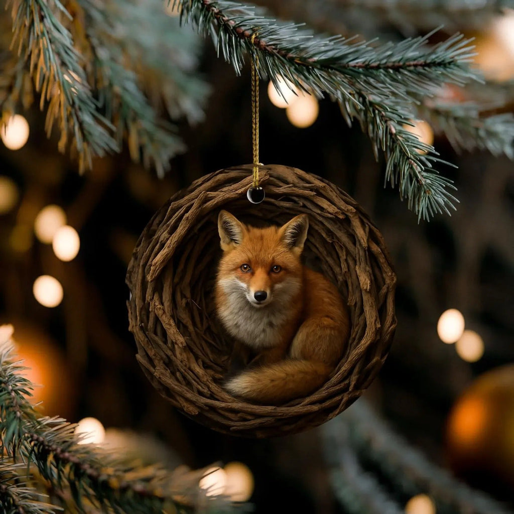 Woodland Friends Christmas Ornament Collection