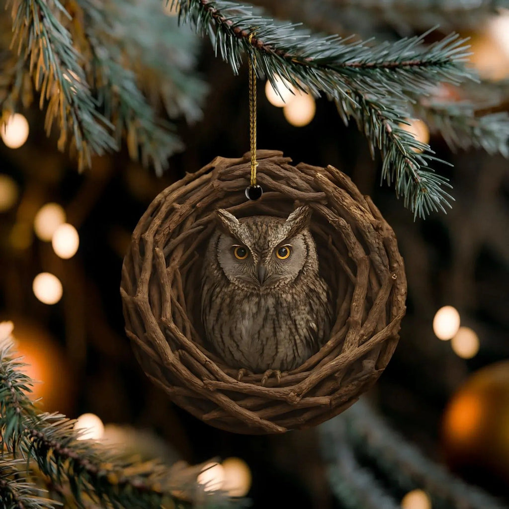 Woodland Friends Christmas Ornament Collection
