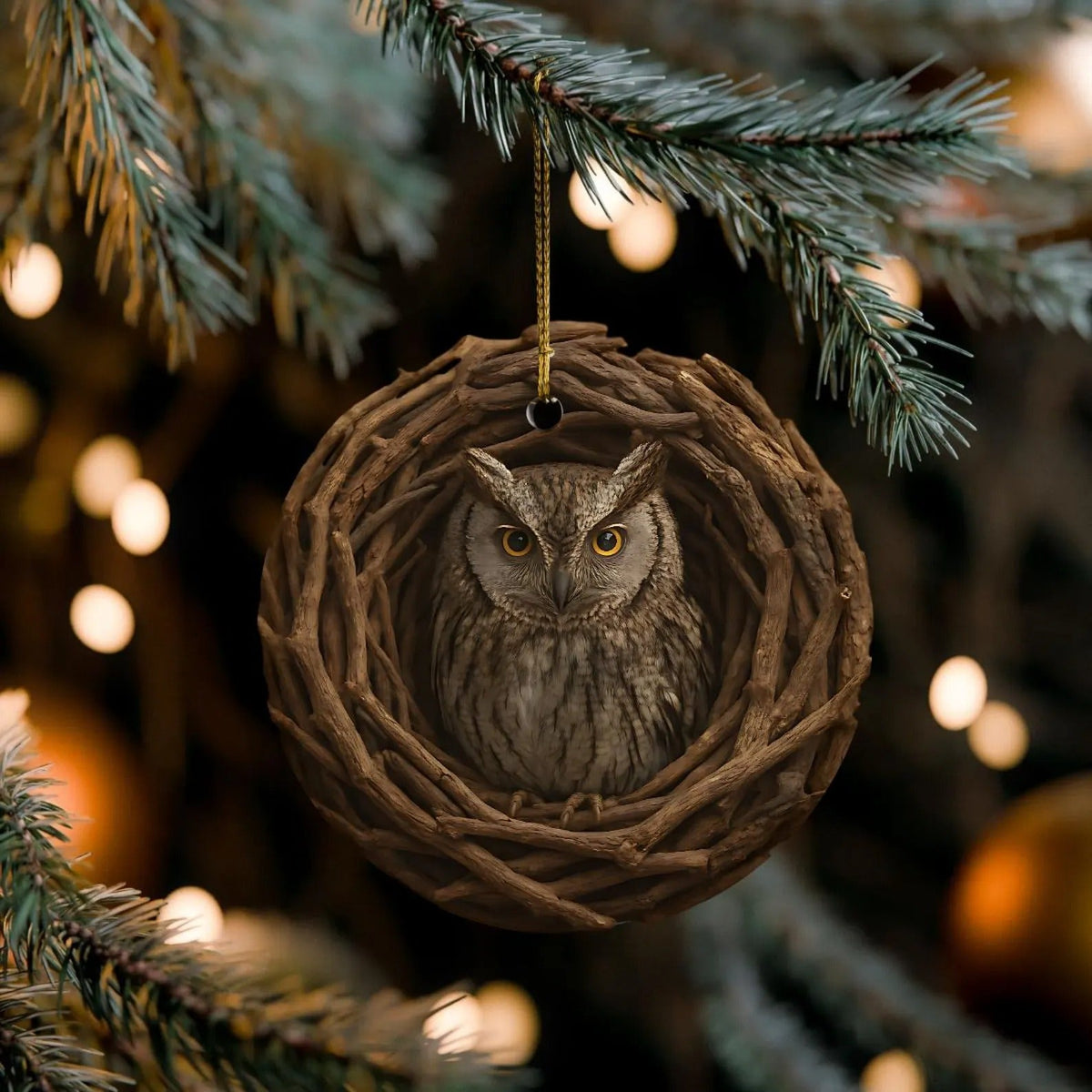 Woodland Friends Christmas Ornament Collection